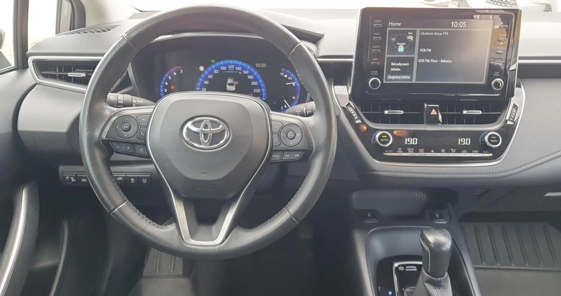 Toyota Corolla cena 91900 przebieg: 64729, rok produkcji 2020 z Jutrosin małe 379